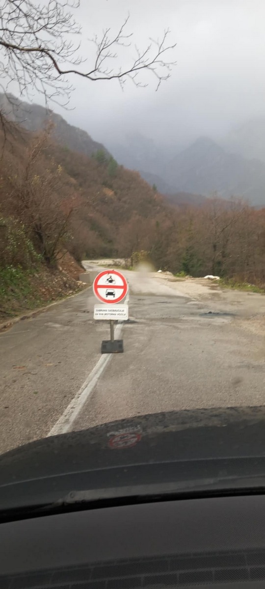 Zatvorena cesta Jablanica – Blidinje: fotografije pokazuju stvarno stanje na terenu